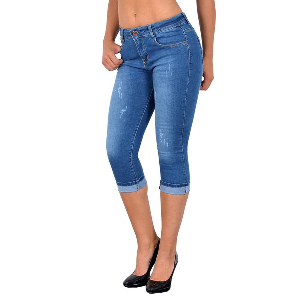 Cropped denim pants Capri Jeans