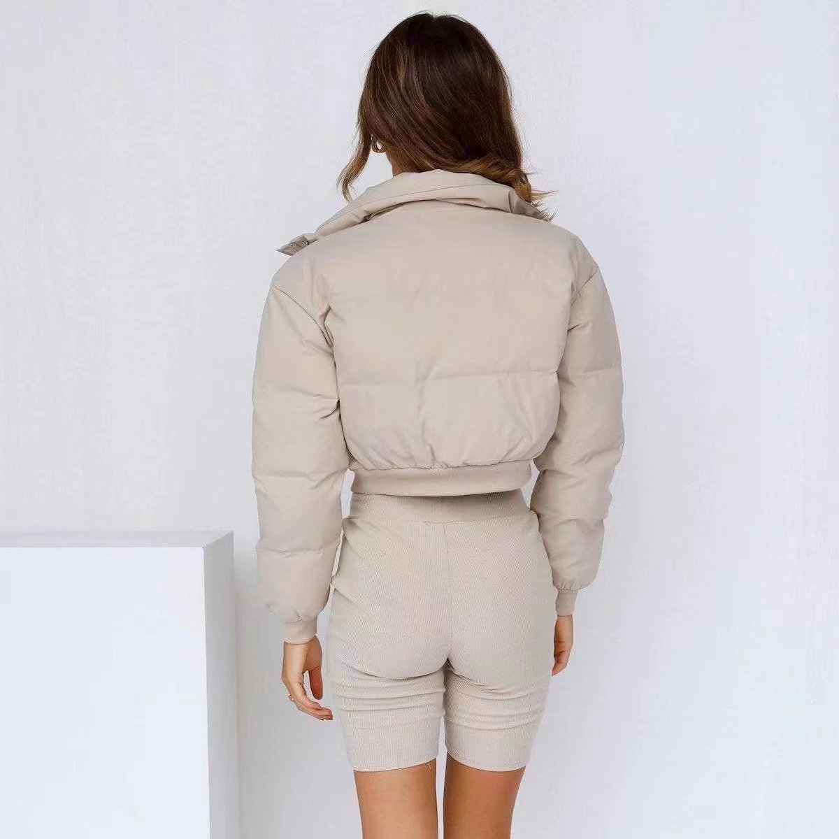 Loose Leisure Warm Polyester Jacket