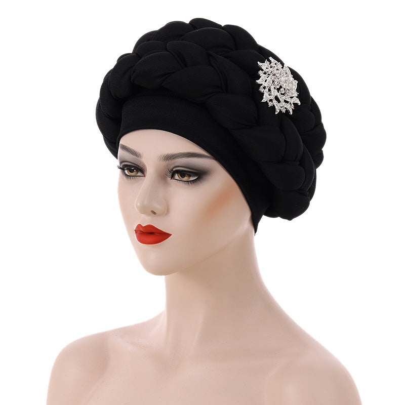 African Woven Woven Hat Plus Accessories Toque