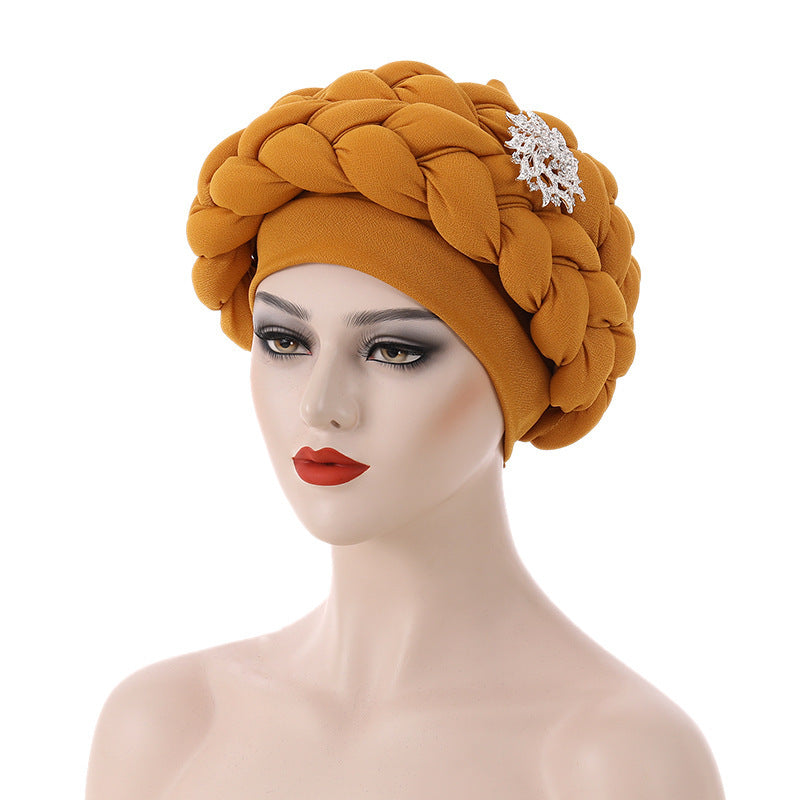 African Woven Woven Hat Plus Accessories Toque