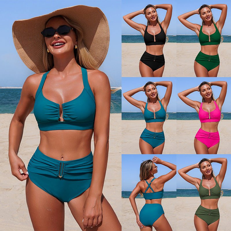 Mediterranean Escape Two - Piece Bikini - Saunders Fashion