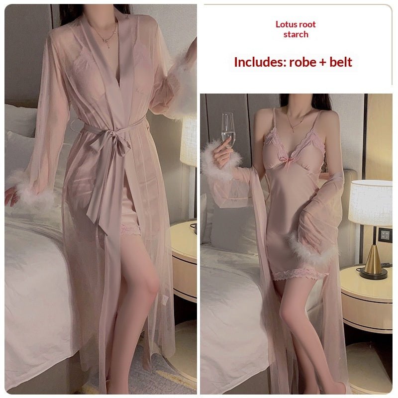 Luxe Satin Cami Nightgown - Saunders Fashion