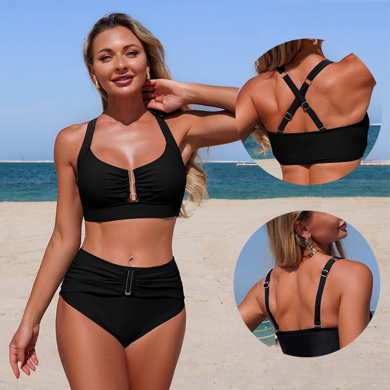 Mediterranean Escape Two - Piece Bikini - Saunders Fashion