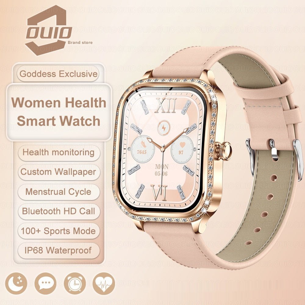 Fit MK88 - Women's Bluetooth Smart Watch with Health Monitoring - Saunders Fashion