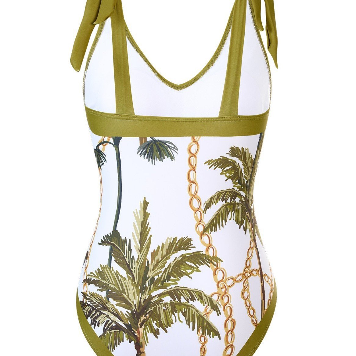 Graceful Silhouette Skirted Bikini Set - Saunders Fashion