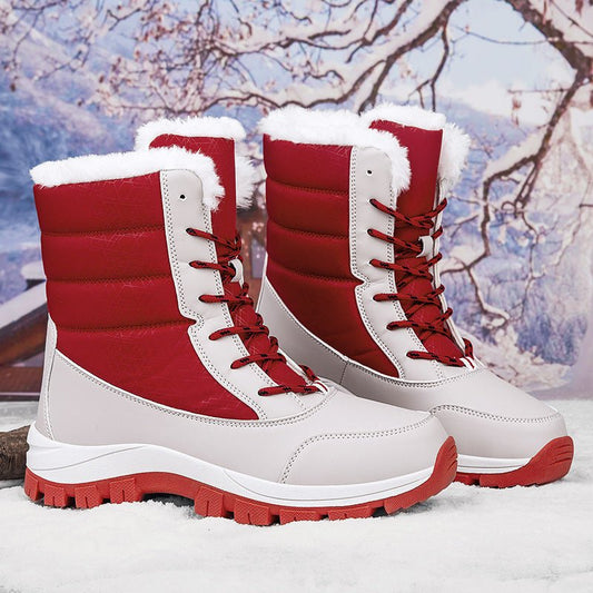 Warm Snow Boots - Fleece-lined - Non-slip