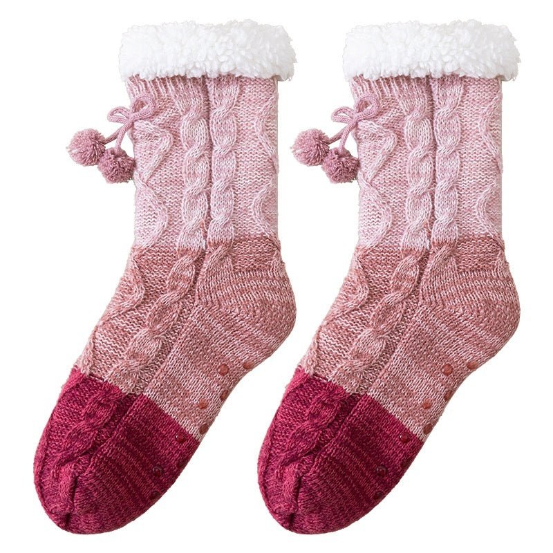 Lambswool Warm Non-slip Socks