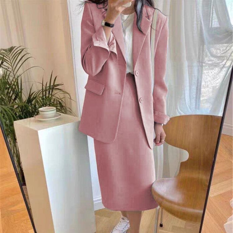 Temperament Leisure Suit Female Skirt