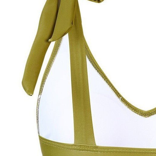 Graceful Silhouette Skirted Bikini Set - Saunders Fashion