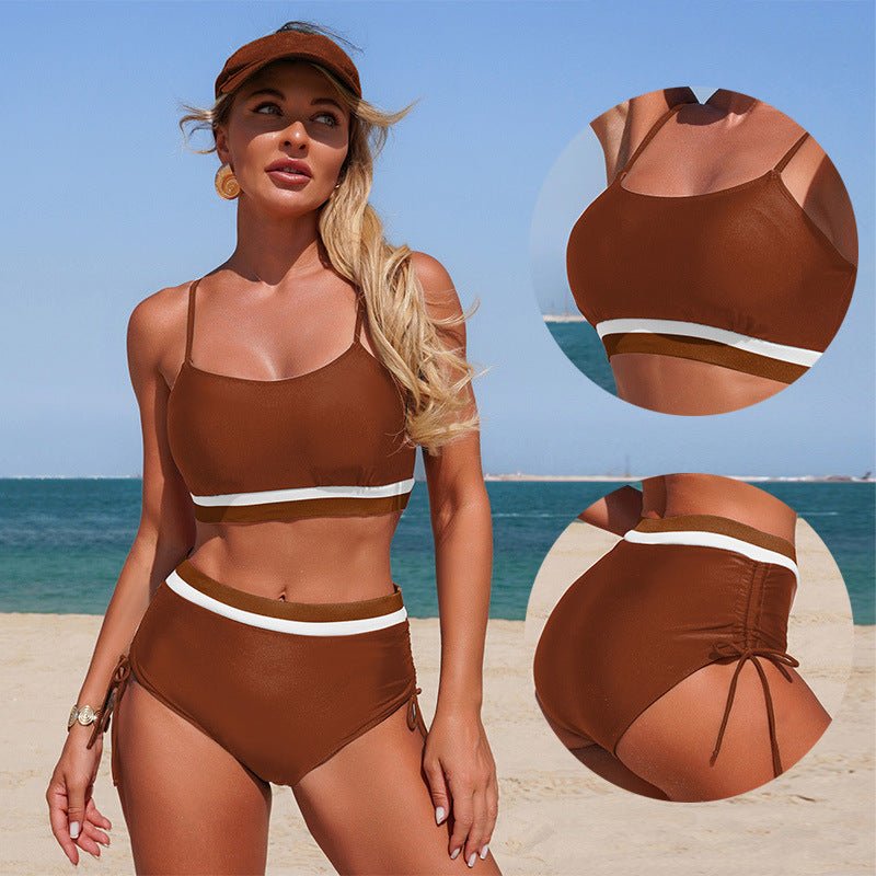 Santorini Sunset Two - Piece Bikini - Saunders Fashion