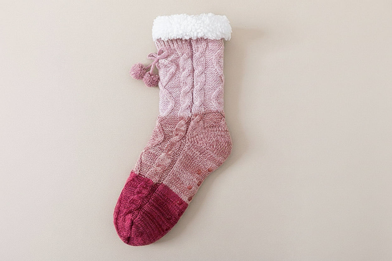 Lambswool Warm Non-slip Socks