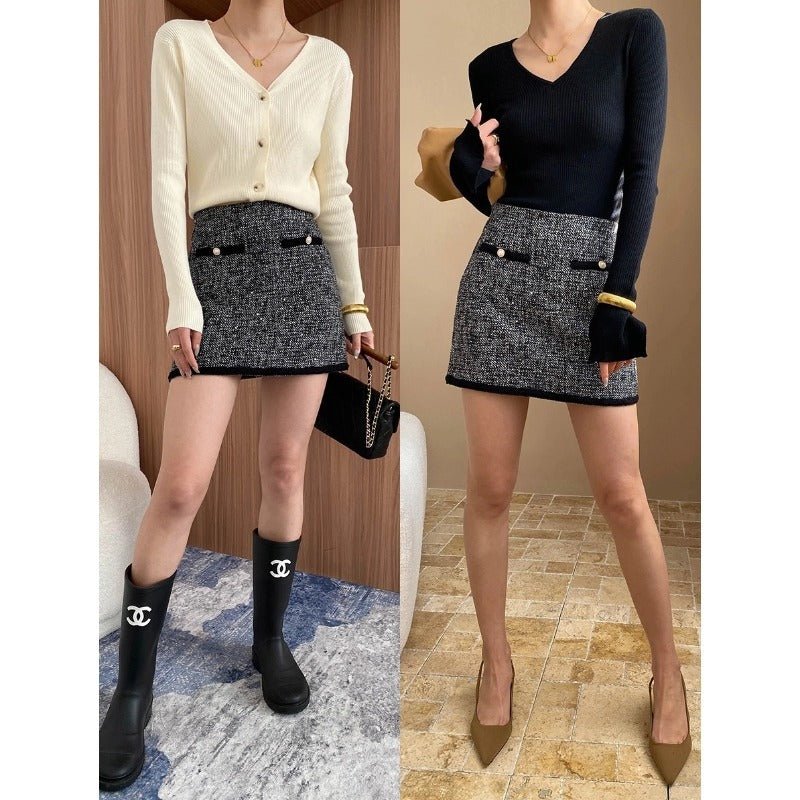 Chic French A-Line Skirt: Elegance meets quality construction