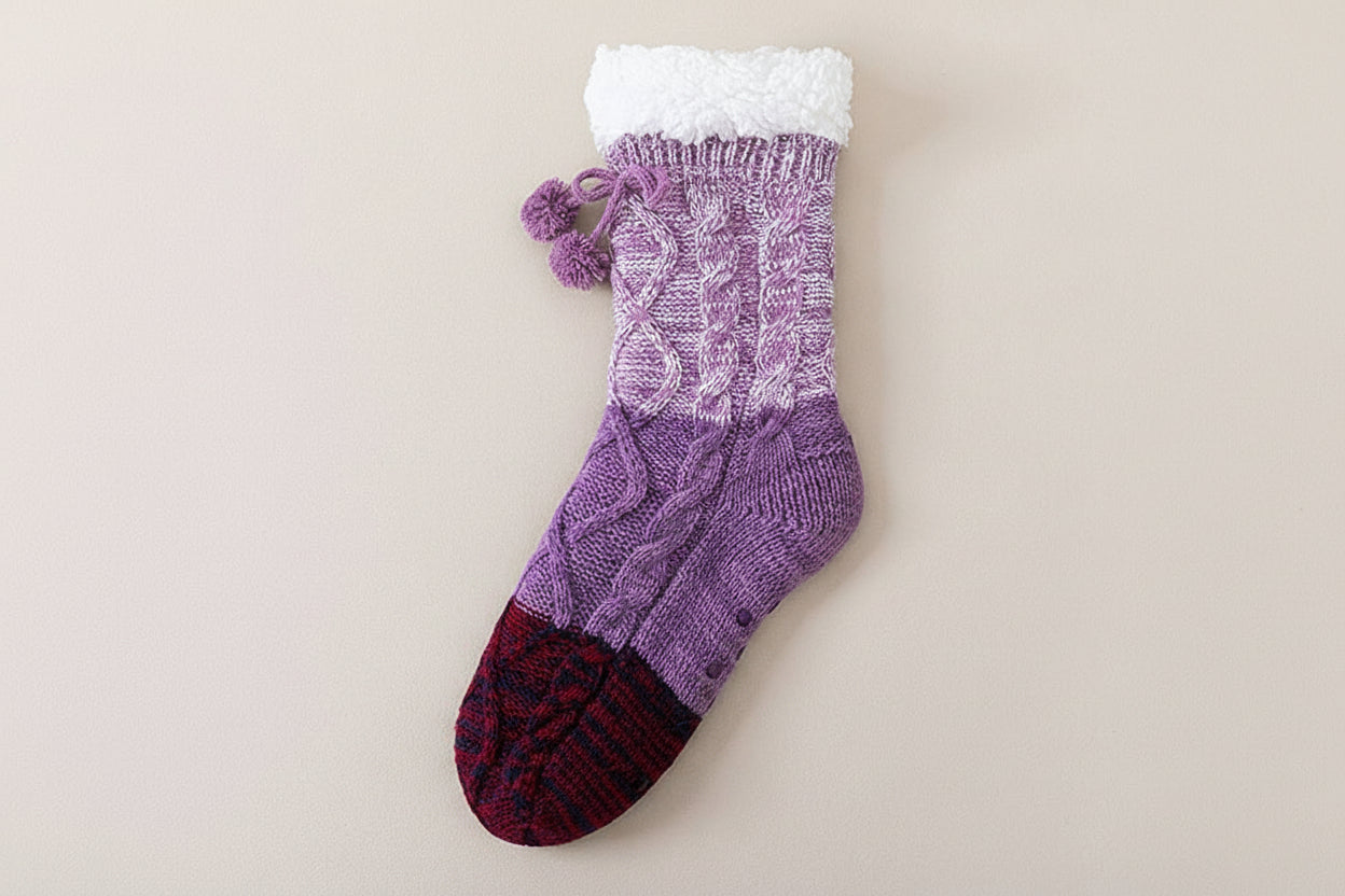 Lambswool Warm Non-slip Socks