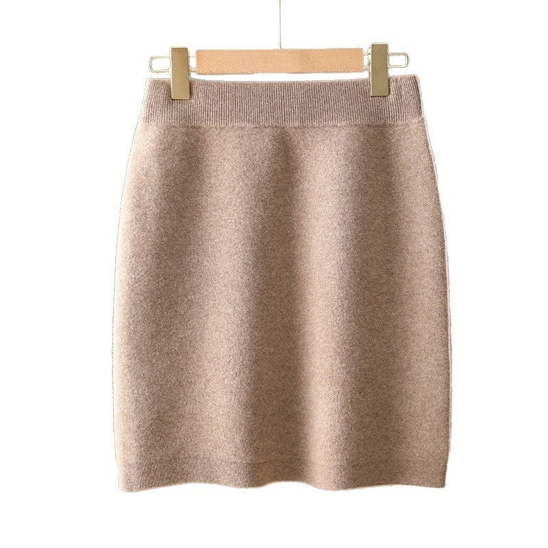 Short Skirt Pure Wool - Soft and Elegant