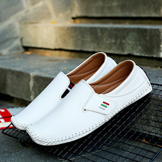 Gommino Driving Leather Shoes - Style and Comfort