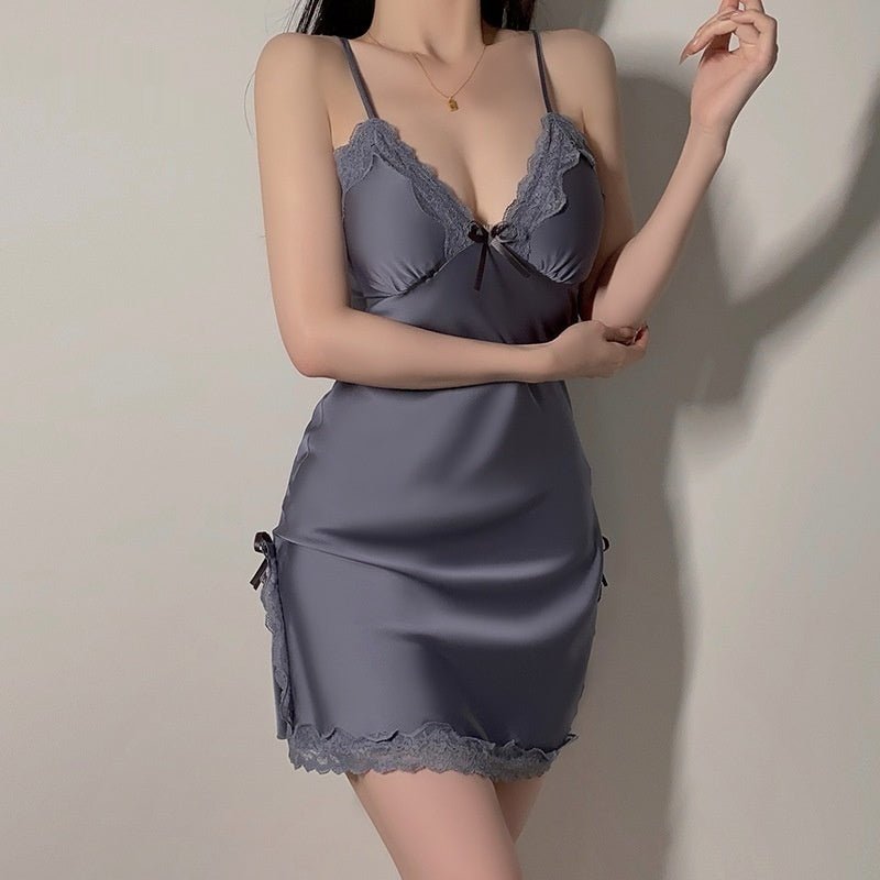 Luxe Satin Cami Nightgown - Saunders Fashion