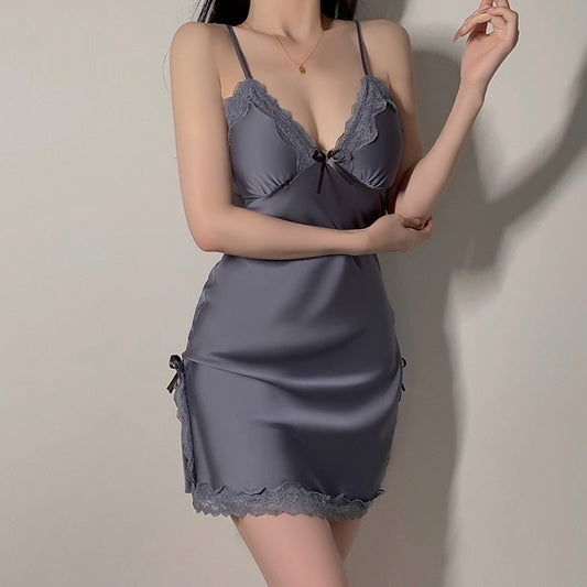 Luxe Satin Cami Nightgown - Saunders Fashion