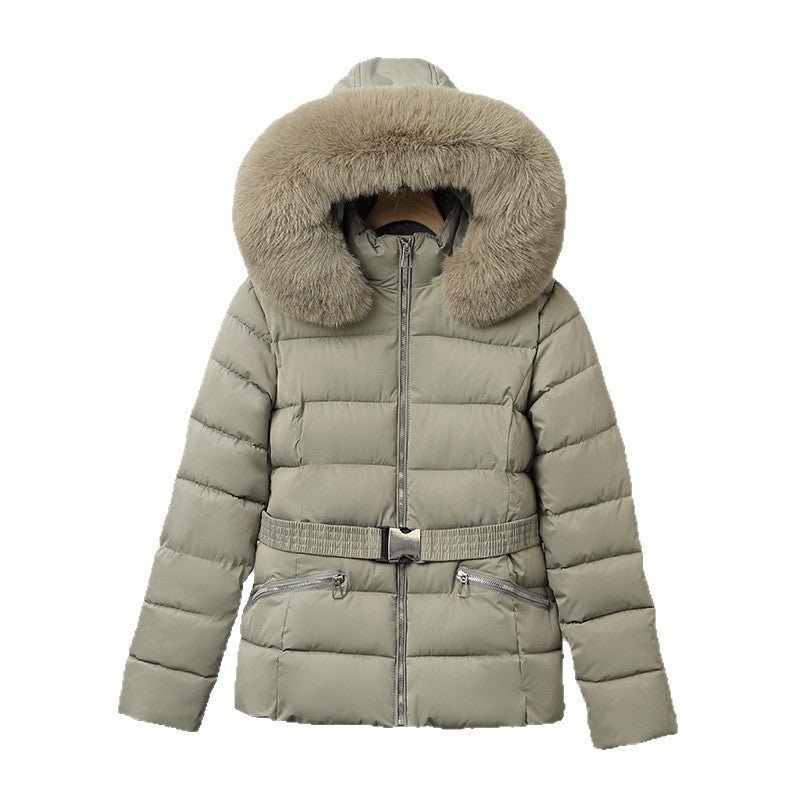 Slim-fit Elegant Cotton-padded Coat - Saunders Fashion