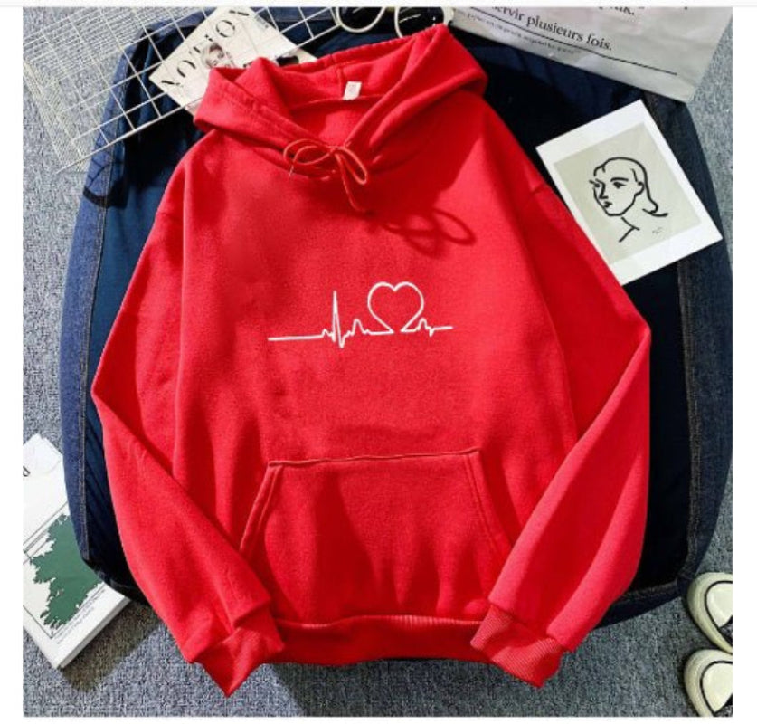 Fleece casual hoodie fashion sport for women