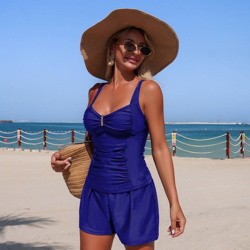 Capri Coast Tankini Swim Set - Saunders Fashion