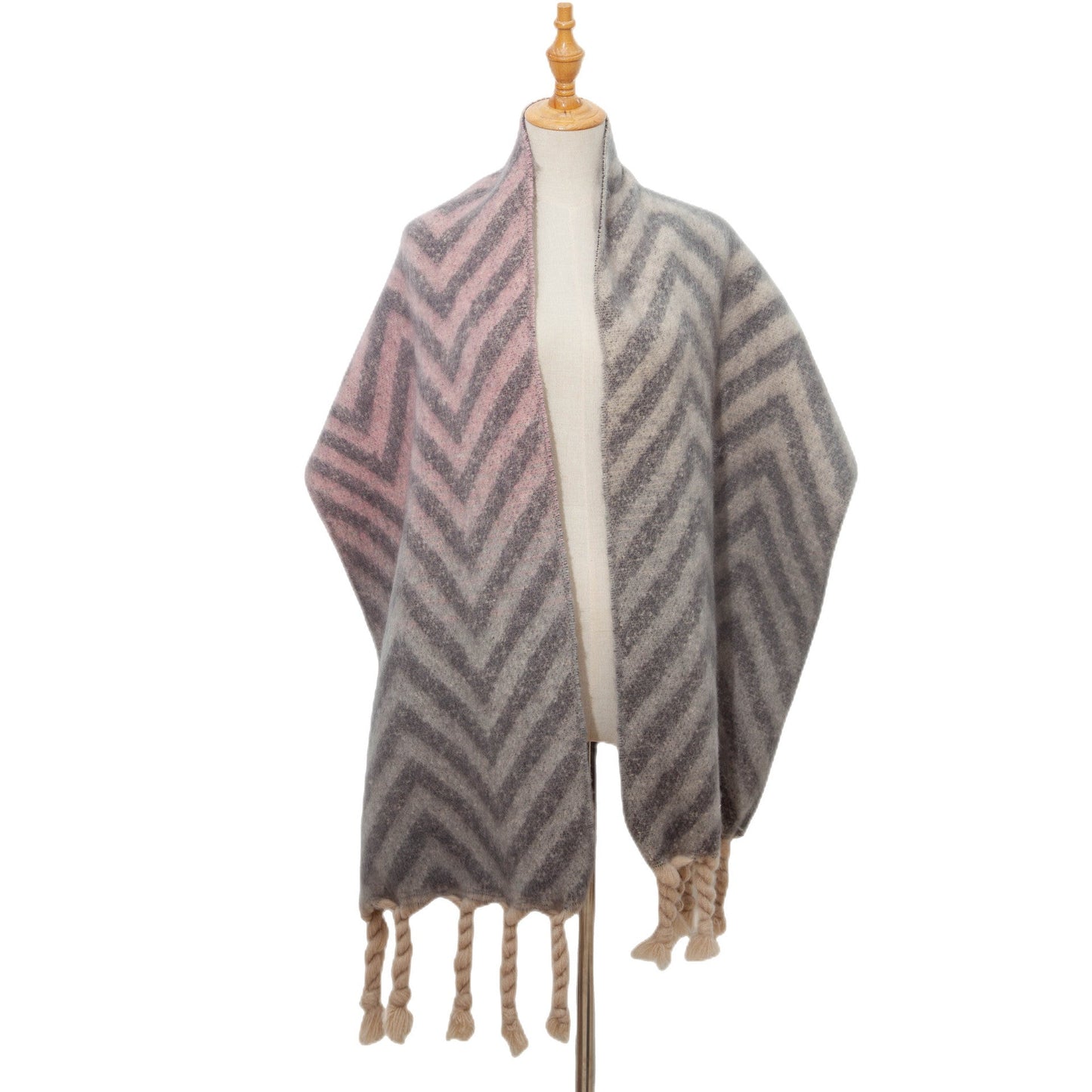 Cozy Knotted Scarf - Winter Warmth