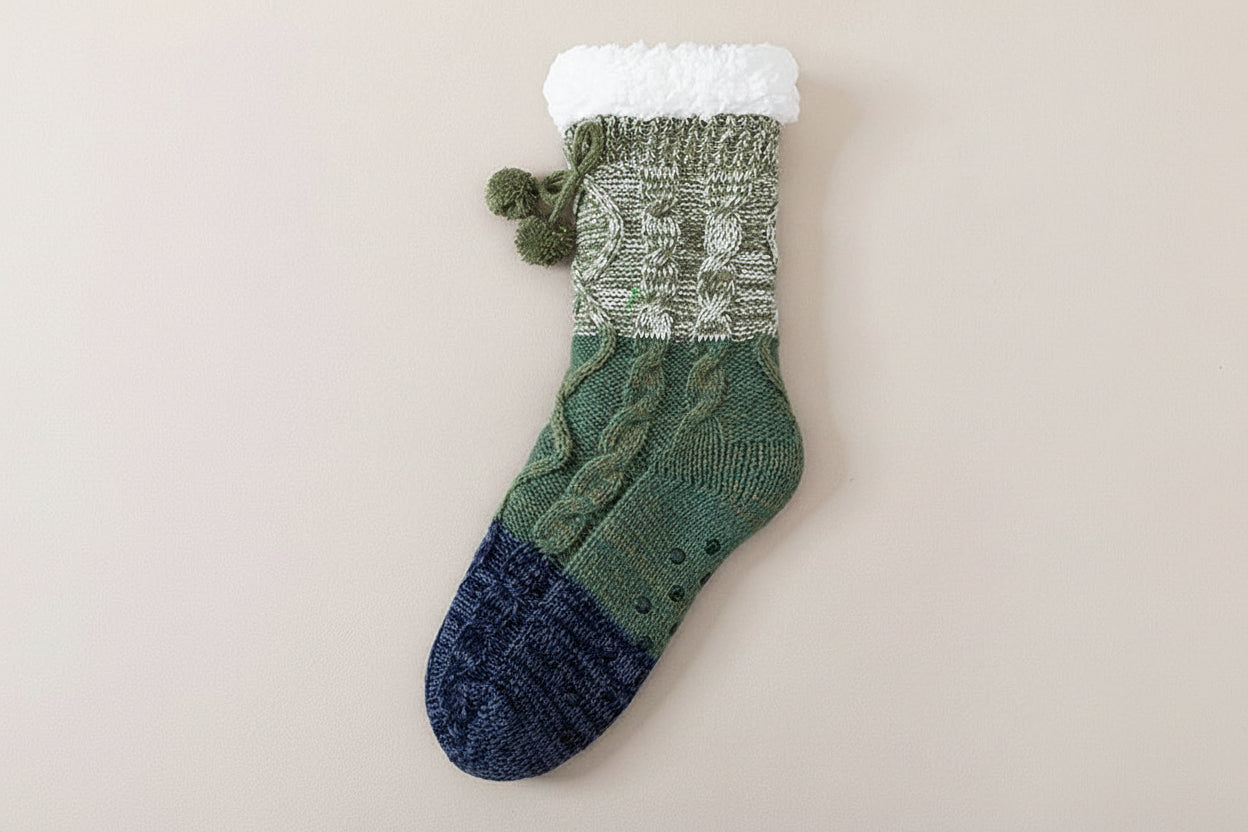 Lambswool Warm Non-slip Socks