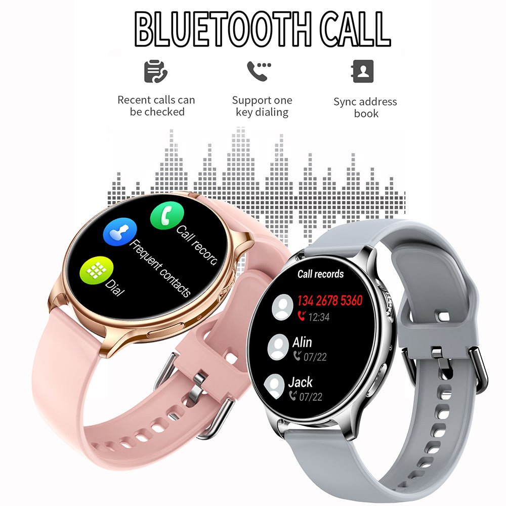 ThermoTrack Y22 - Ultra - Thin Body Temperature Smart Watch - Saunders Fashion
