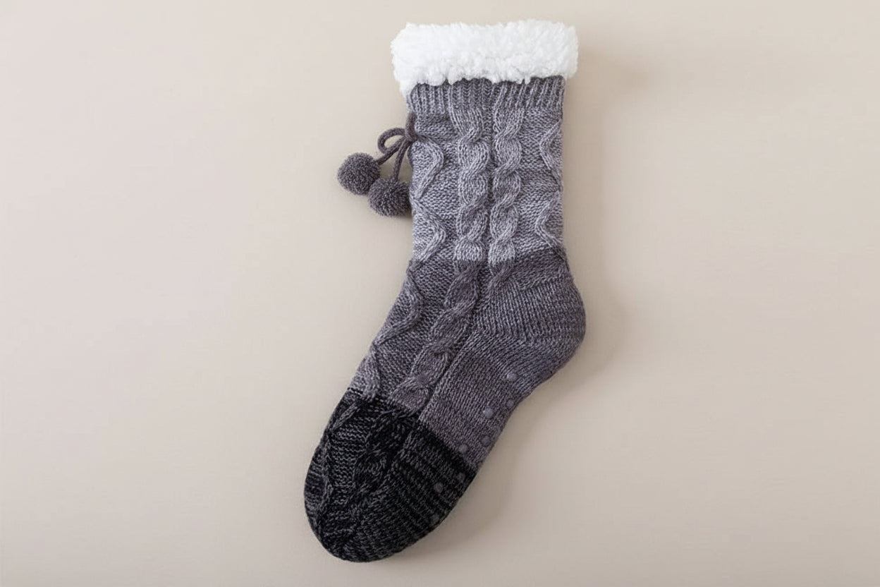 Lambswool Warm Non-slip Socks