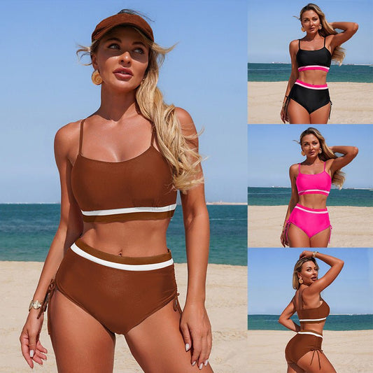Santorini Sunset Two - Piece Bikini - Saunders Fashion