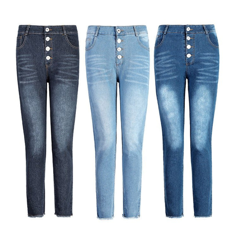 Ripped washed sexy Jeans pants