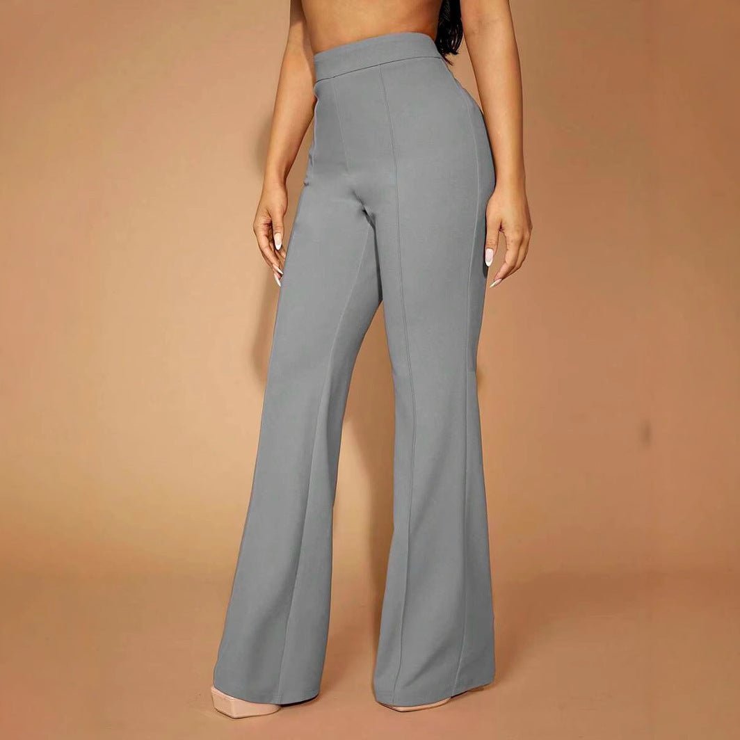 High Waist Casual Business Pants Trousers