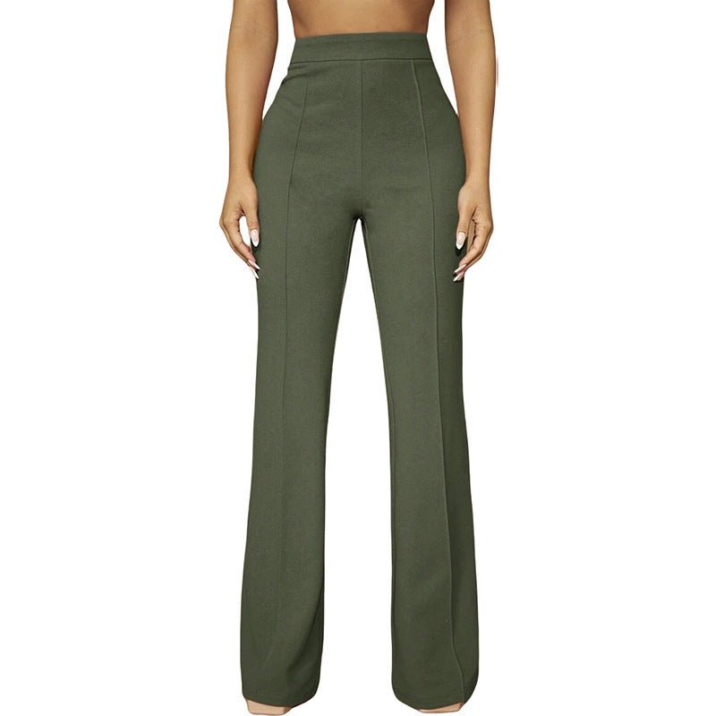 High Waist Casual Business Pants Trousers