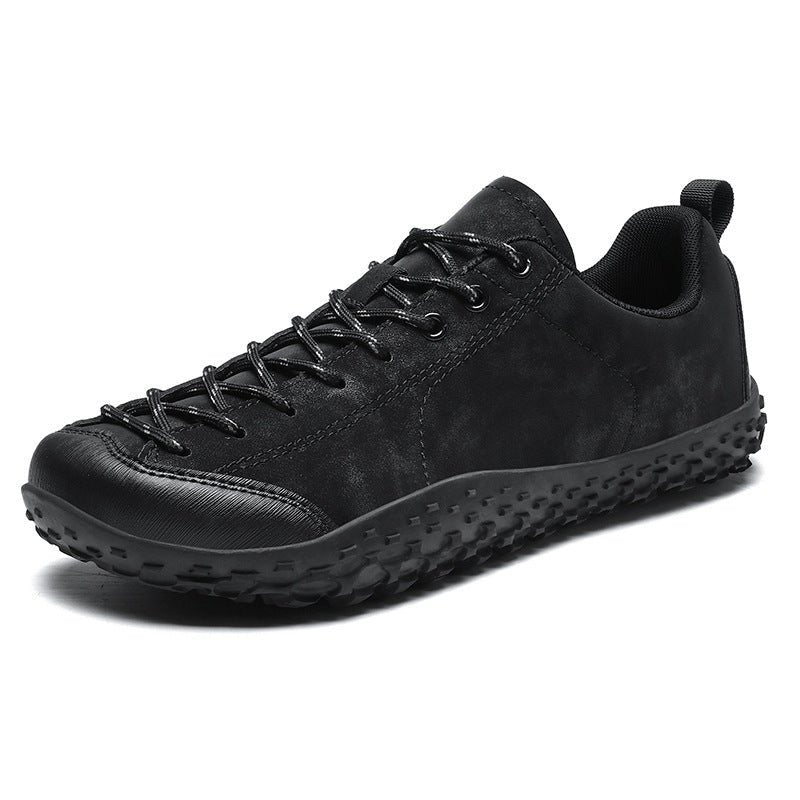 Large Size German Training Shoes Wide Toe Outdoor Hiking Shoes Bare Feet Casual Shoes