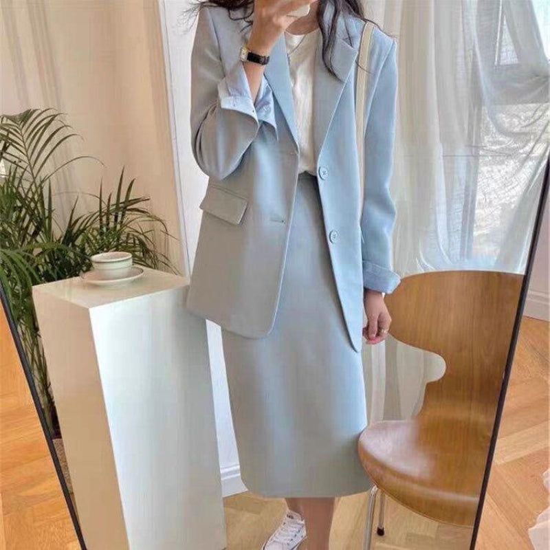 Temperament Leisure Suit Female Skirt