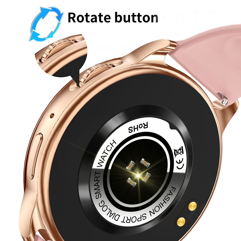 ThermoTrack Y22 - Ultra - Thin Body Temperature Smart Watch - Saunders Fashion