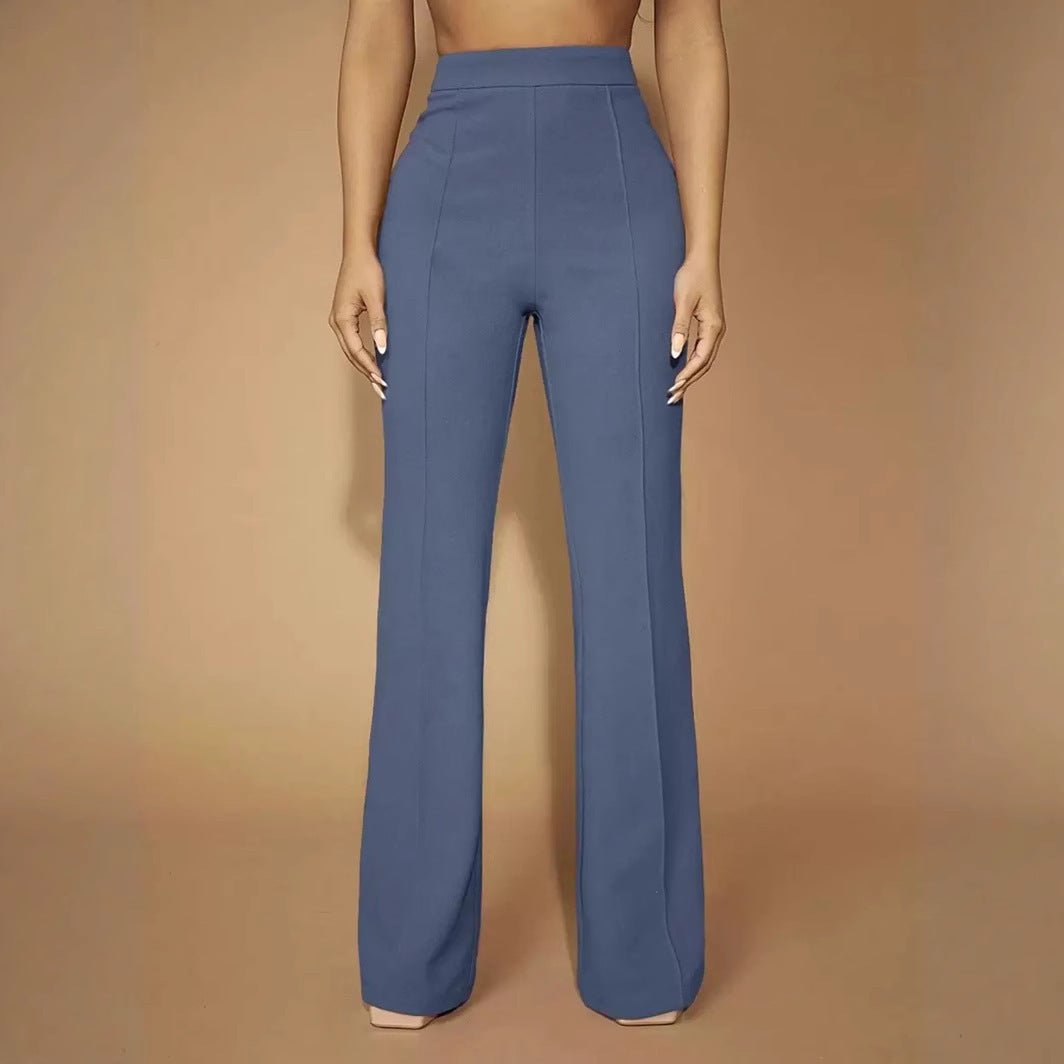 High Waist Casual Business Pants Trousers