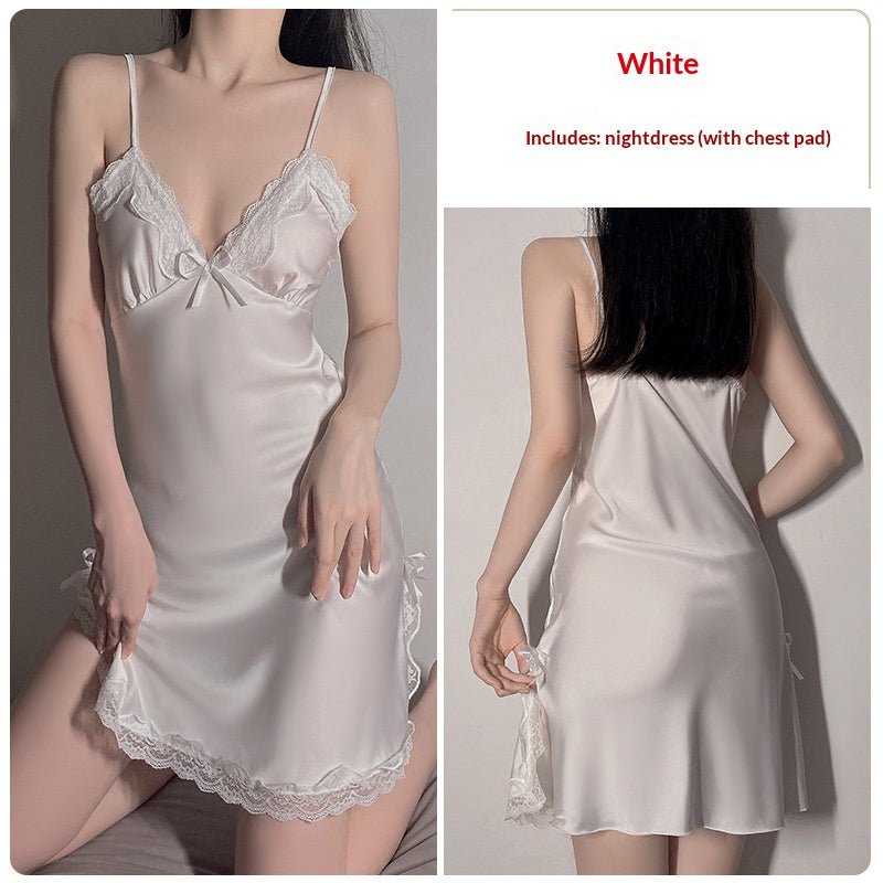 Luxe Satin Cami Nightgown - Saunders Fashion