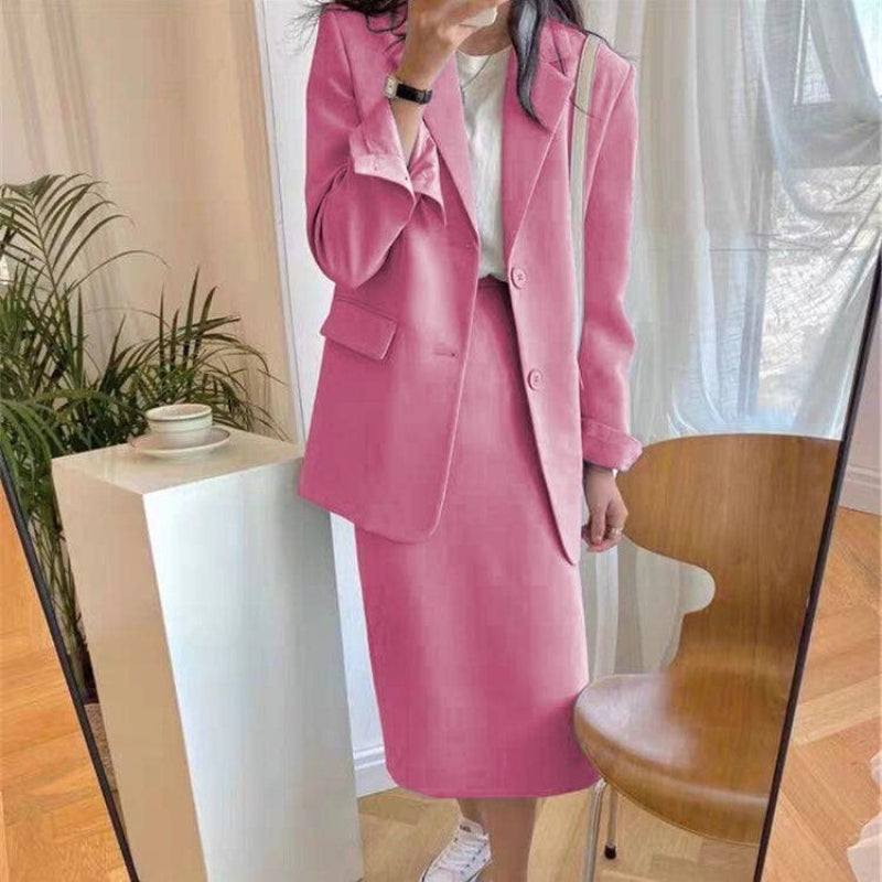 Temperament Leisure Suit Female Skirt