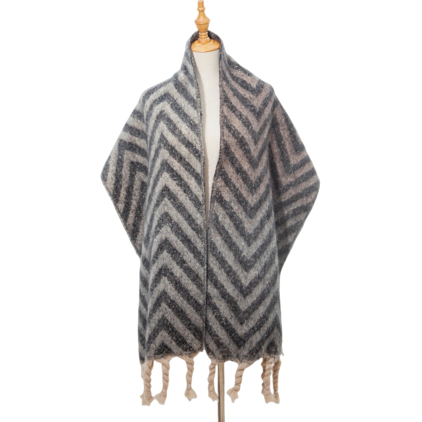 Cozy Knotted Scarf - Winter Warmth