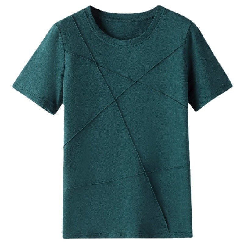 Loose Cotton Short-sleeved T-shirt For Women Casual