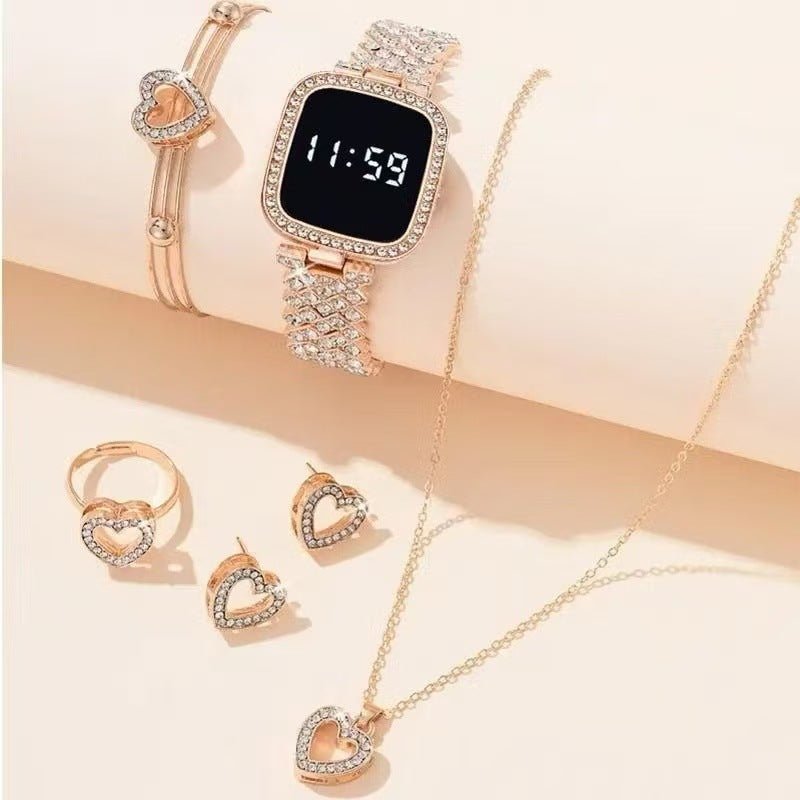 Women's Watch Set | Valentine collection - Saunders Fashion