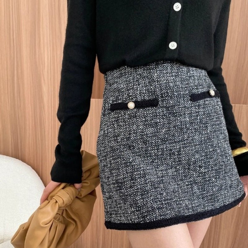 Chic French A-Line Skirt: Elegance meets quality construction