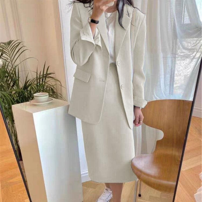 Temperament Leisure Suit Female Skirt