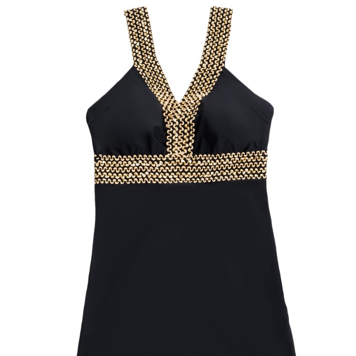 Sunset Boulevard Plunge One - Piece Swimsuit - Saunders Fashion