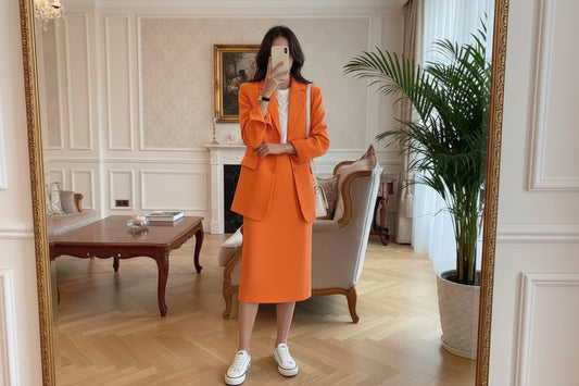 Temperament Leisure Suit Female Skirt