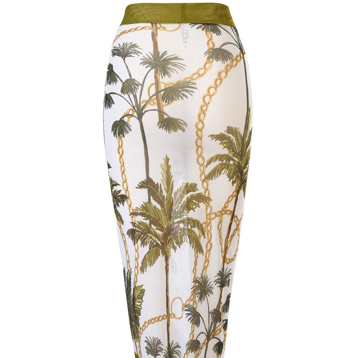 Graceful Silhouette Skirted Bikini Set - Saunders Fashion