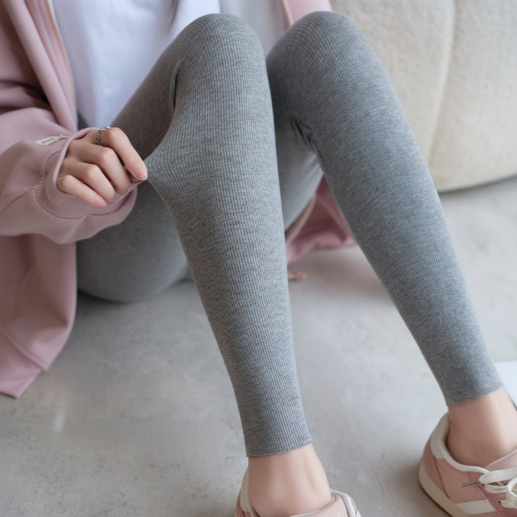 High Waist Leggings Women's Cotton High Elasticity