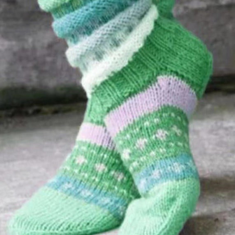 Knitted Wool Socks - Cozy and Confort