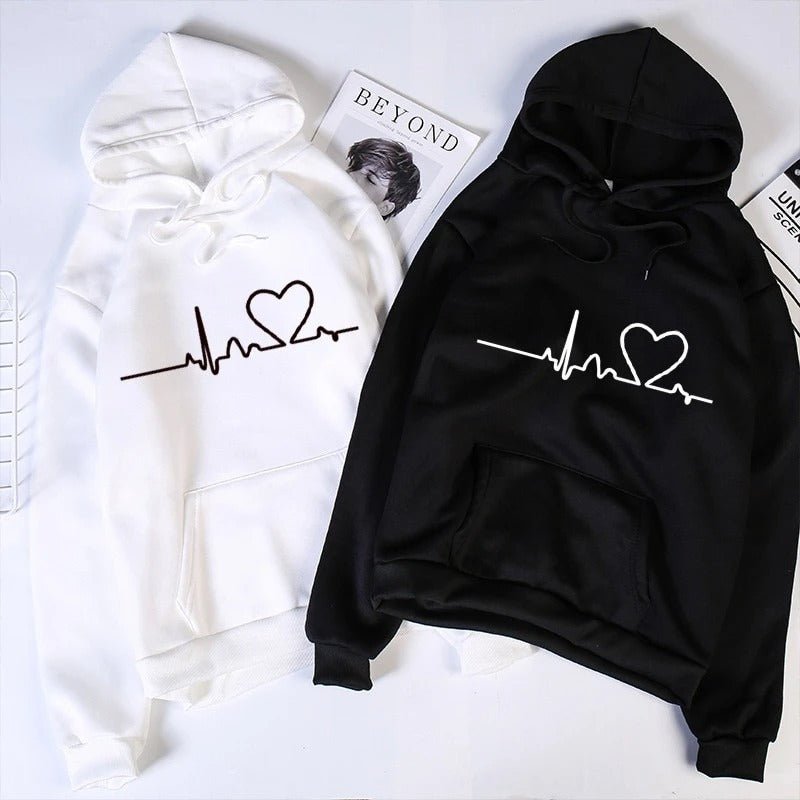 Fleece casual hoodie fashion sport for women