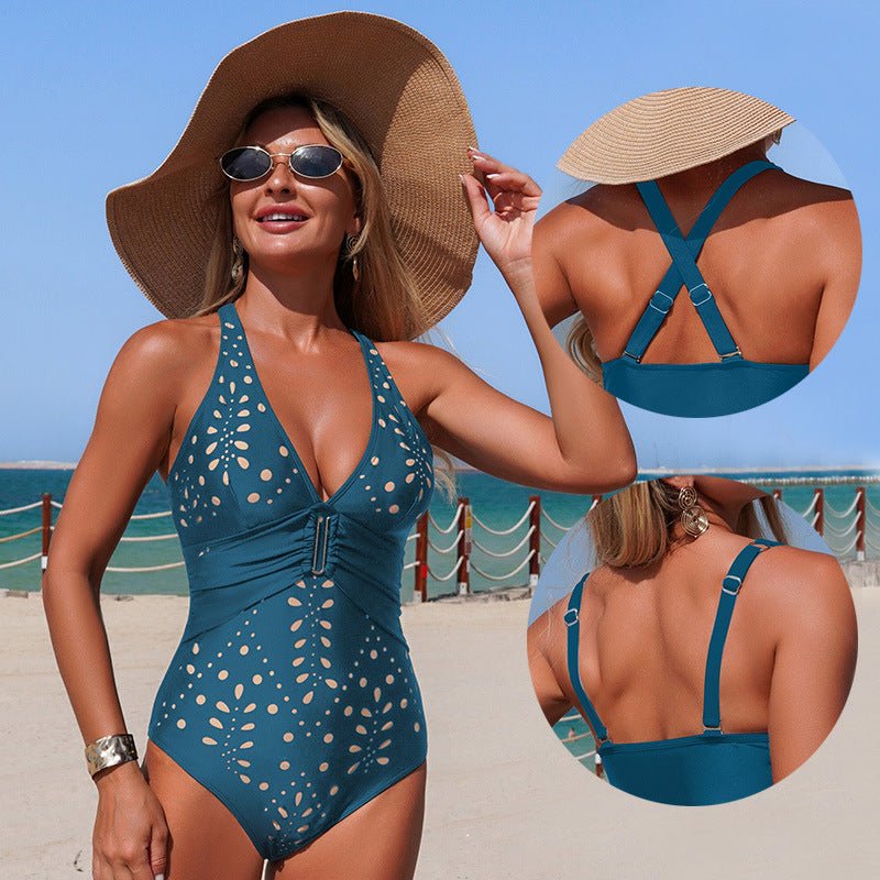 Blossom Garden One - Piece Swimsuit - Saunders Fashion